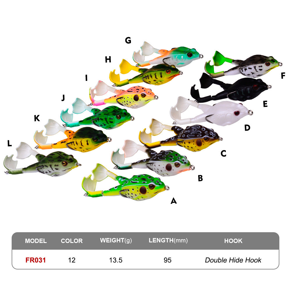 Legs rotatifs Thunder Frog Luer Lure doux