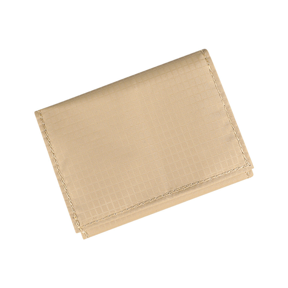 Pièce de poche et support de carte pour voyage occasionnel