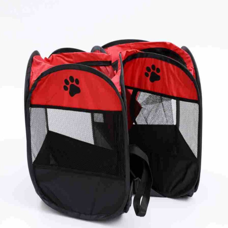 Octagonal Cage Fence Cloth Tente Rangement facile Nid de chat