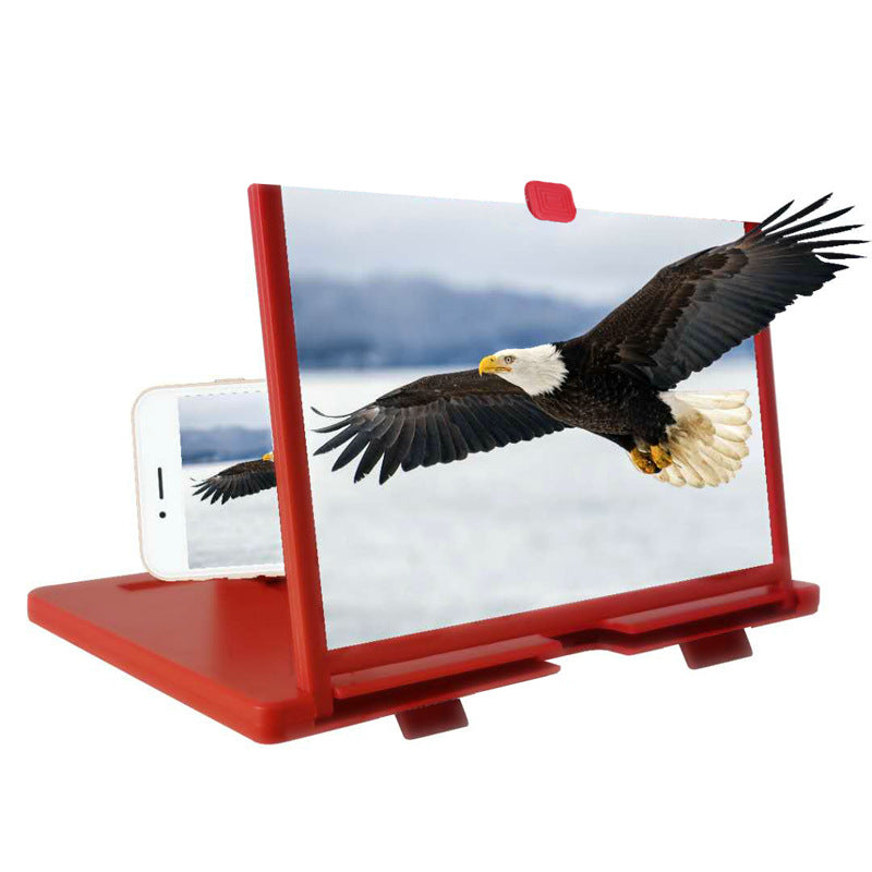 Projection vidéo d'agrandissement d'écran de téléphone mobile