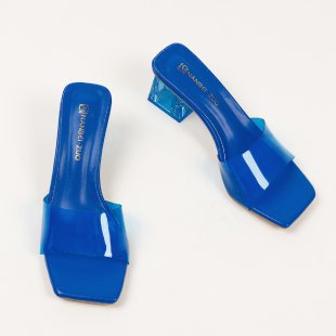 Women's Square Heel Slingback Sandals