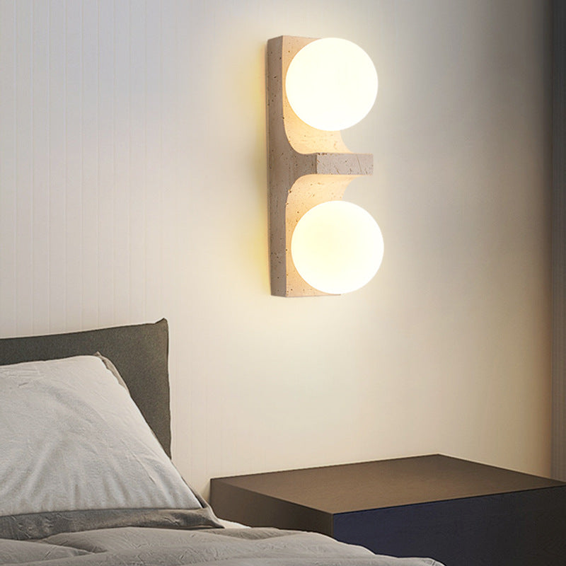 Simple Accueil Jaune Grès Ambient Mur de la bande décorative lumière