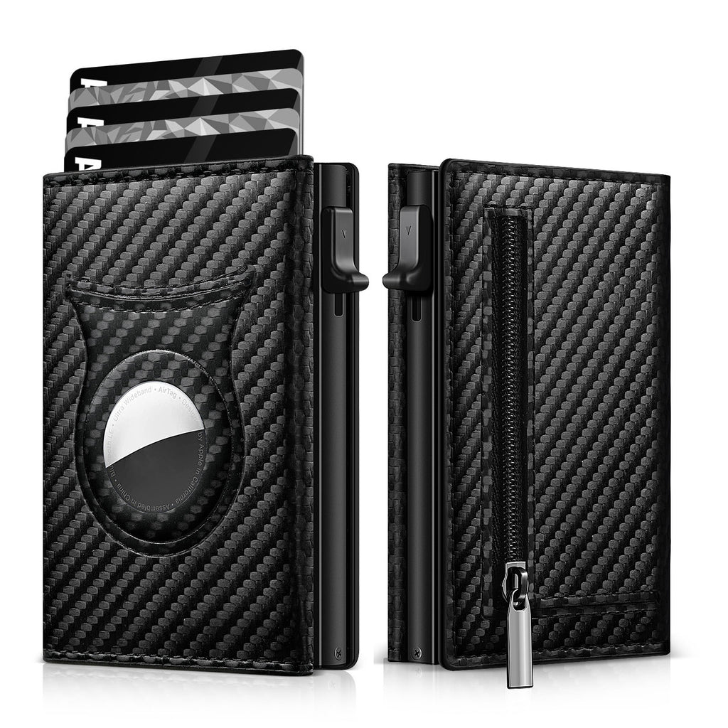 Mens Minimalist Trifold Microfibre Wallet
