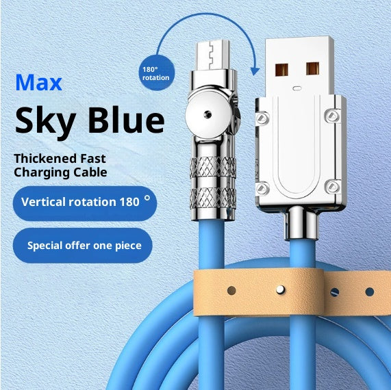Rotary Type-C Fast Charging Cable