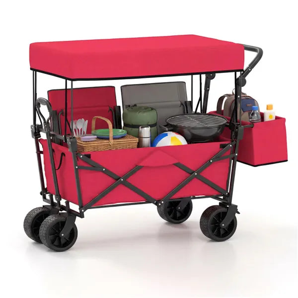 Foldable utility wagon