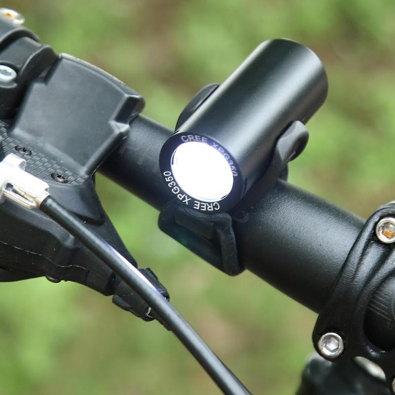 Lampes lumineuses rechargeables pour vélos