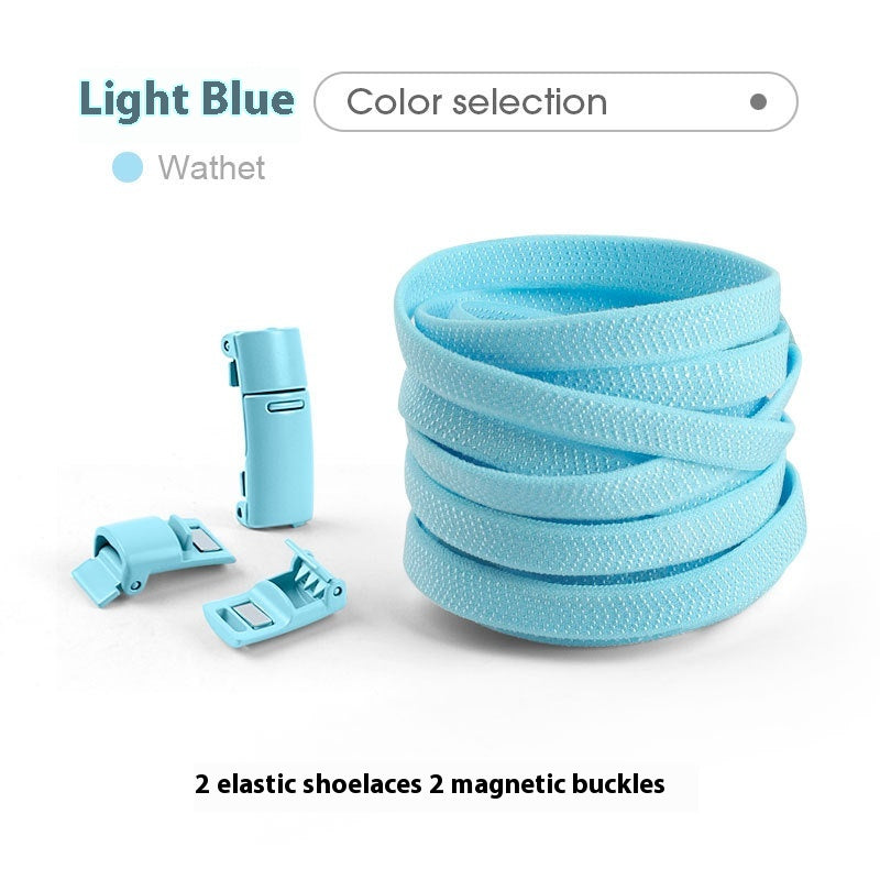 Boucle élastique de boucle de shoelace sans lazy Righten Rope sans attache magnétique