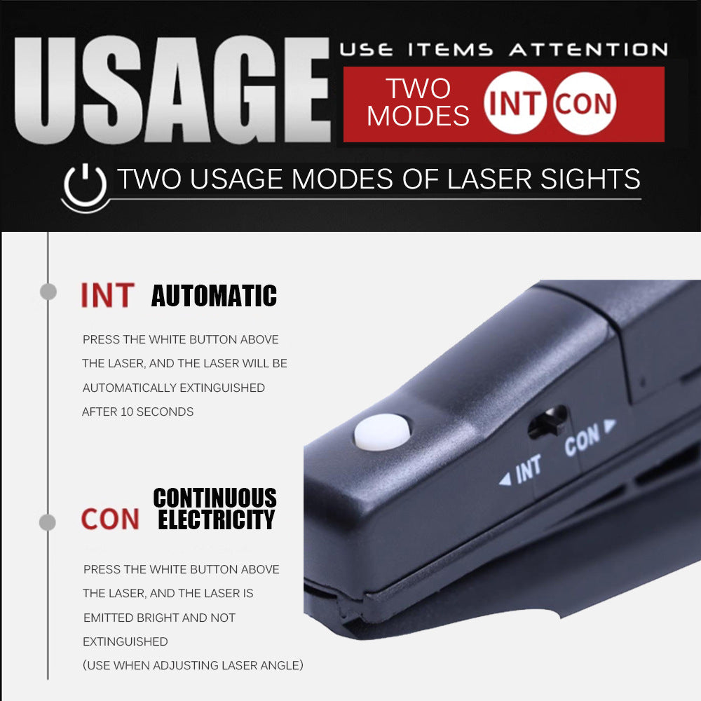 Golf Push Rod Laser Visage Instrument Vue laser