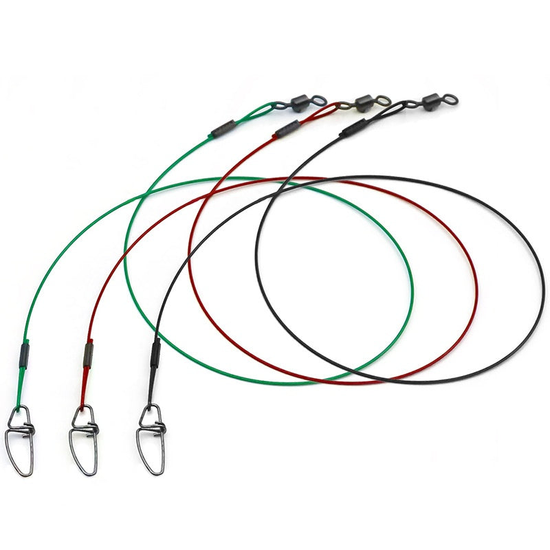 Accessoires d'équipement de pêche en fil d'acier inoxydable