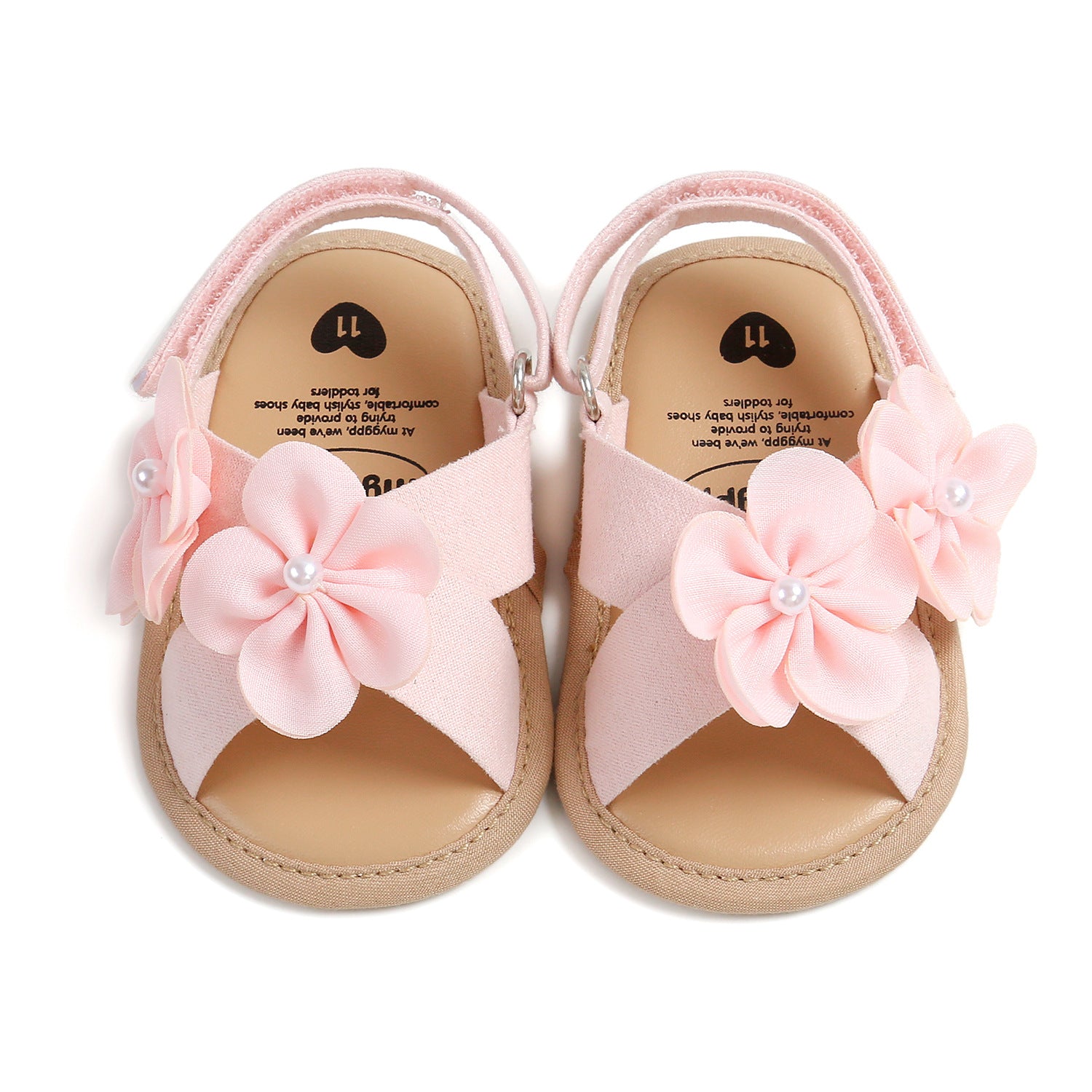 Fashionnable petite prune Blossom Sandales bébé tout-petit
