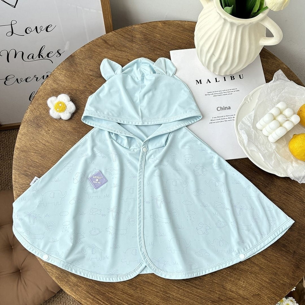 Protection UV changement de couleur Cape Baby Protection solaire