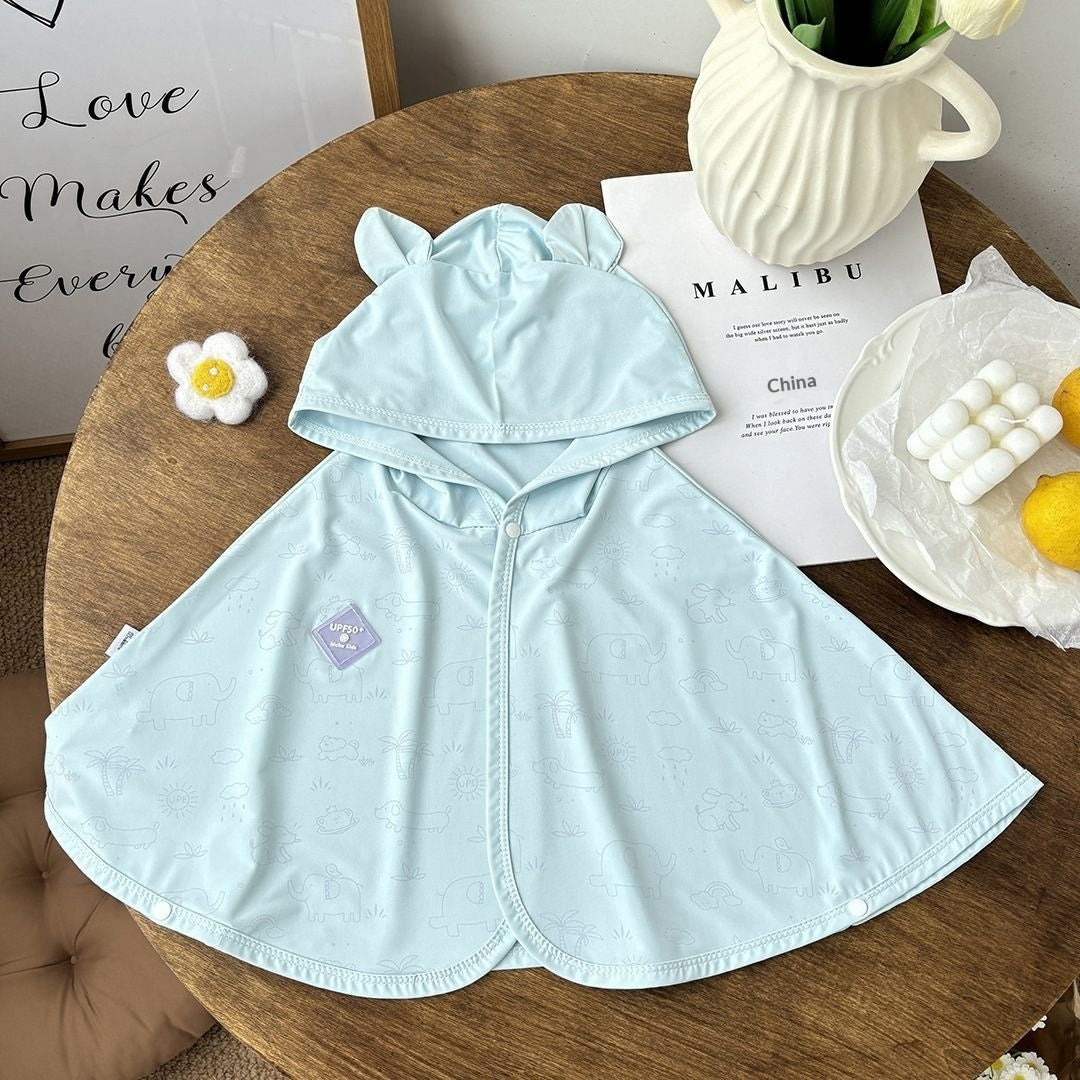 Protection UV changement de couleur Cape Baby Protection solaire
