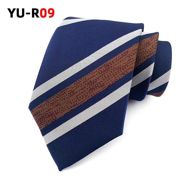 British Gentleman style rayé Mens Tie pour les costumes et Streetwear Coordination