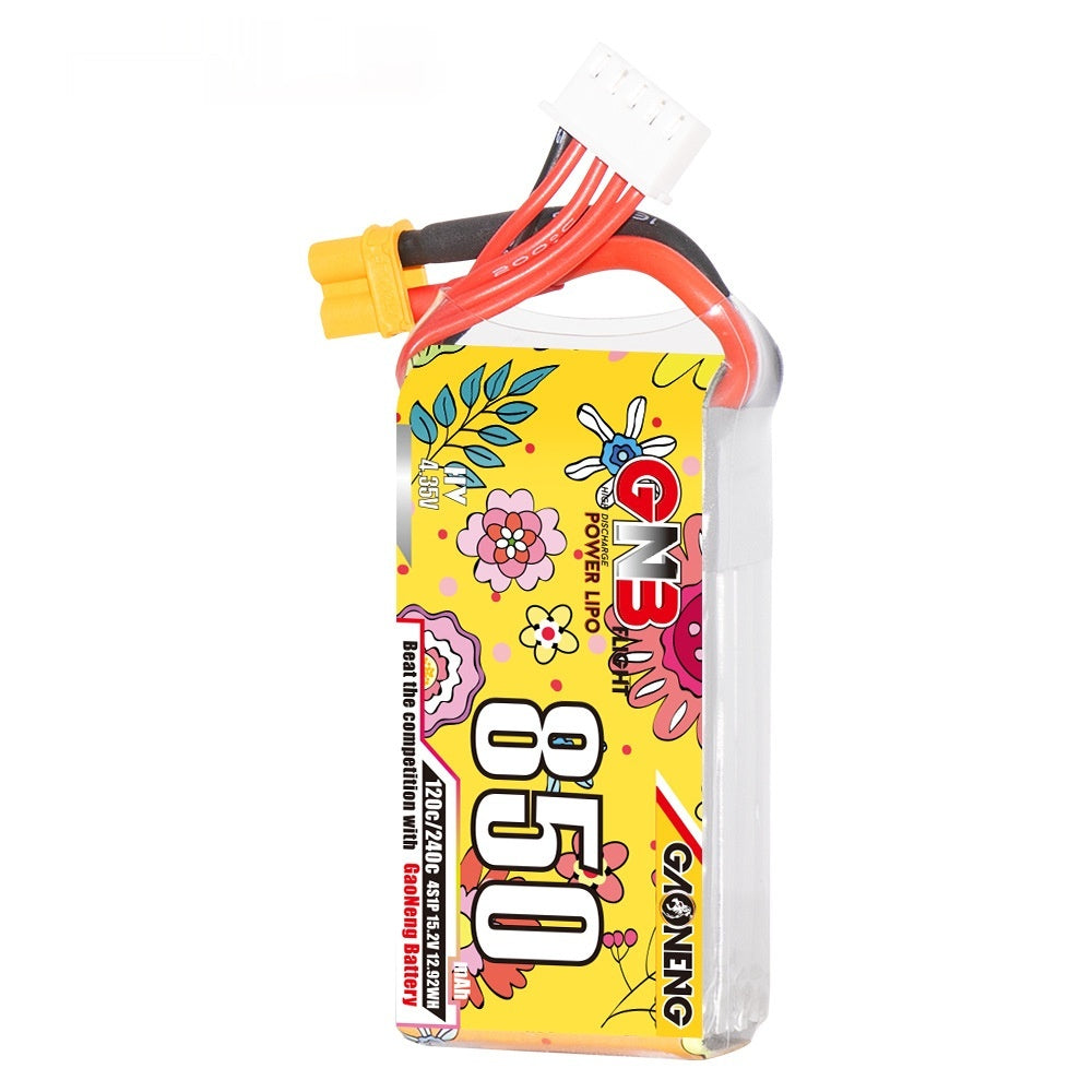 Haute énergie 850mAh 4S 152V 120C Fit 2-25 pouces modèle Airplane Batterie