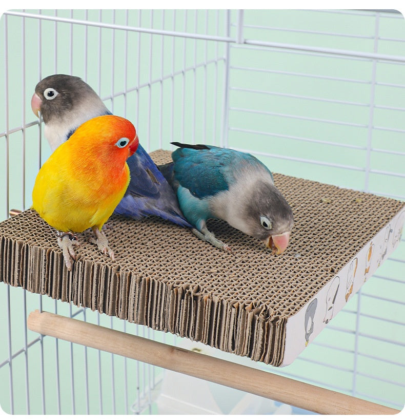 Jouets pour perroquet Chinese Layer Pie Pet Bed Matériel