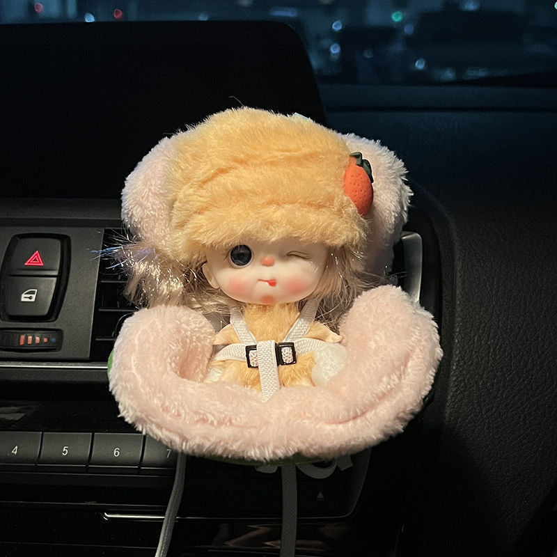 Mignon Automobile Aromatherapy Baby Doll Seat Car Air Vent Décoration