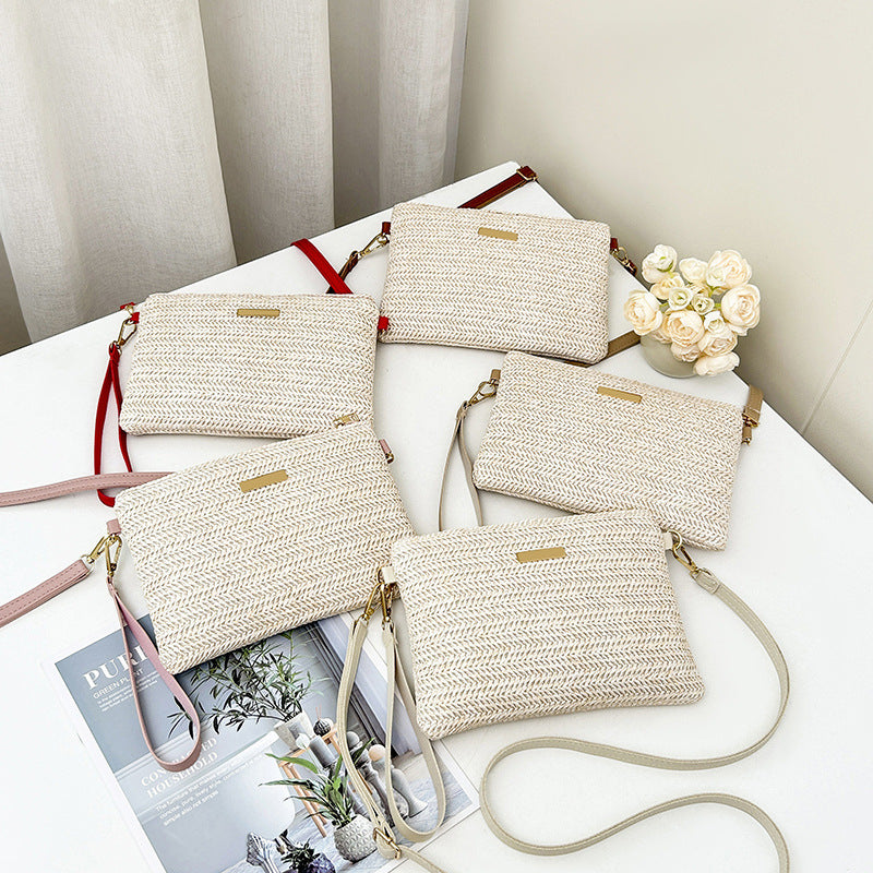 Sac croisé à épaule tricotée