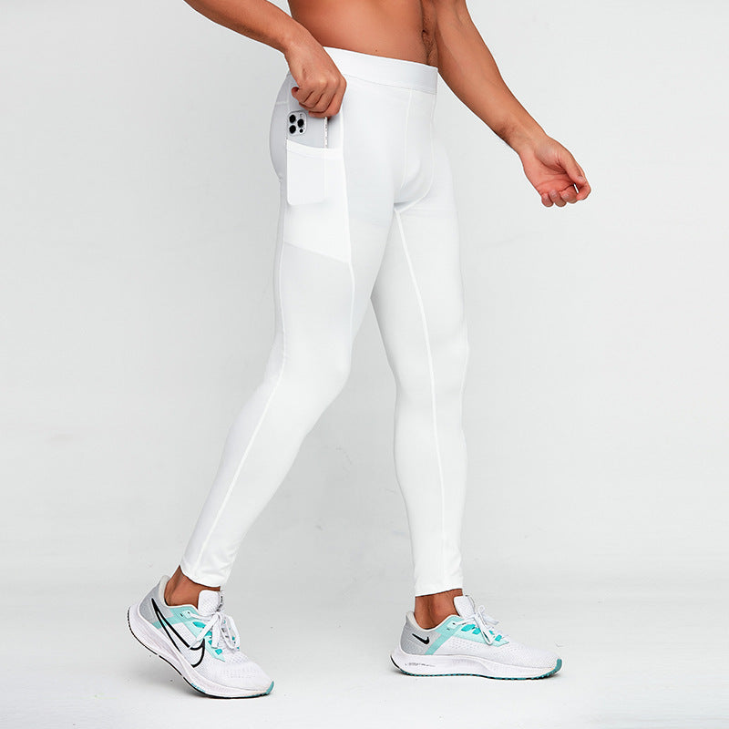 Leggings sportifs masculins d'automne et d'hiver