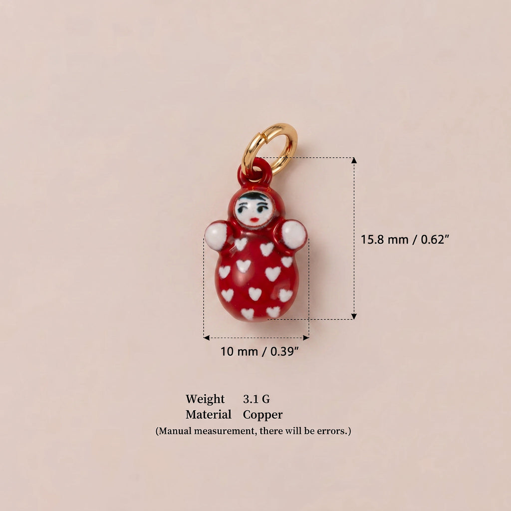 European and American-style Little Doll Pendentif mignon et polyvalent