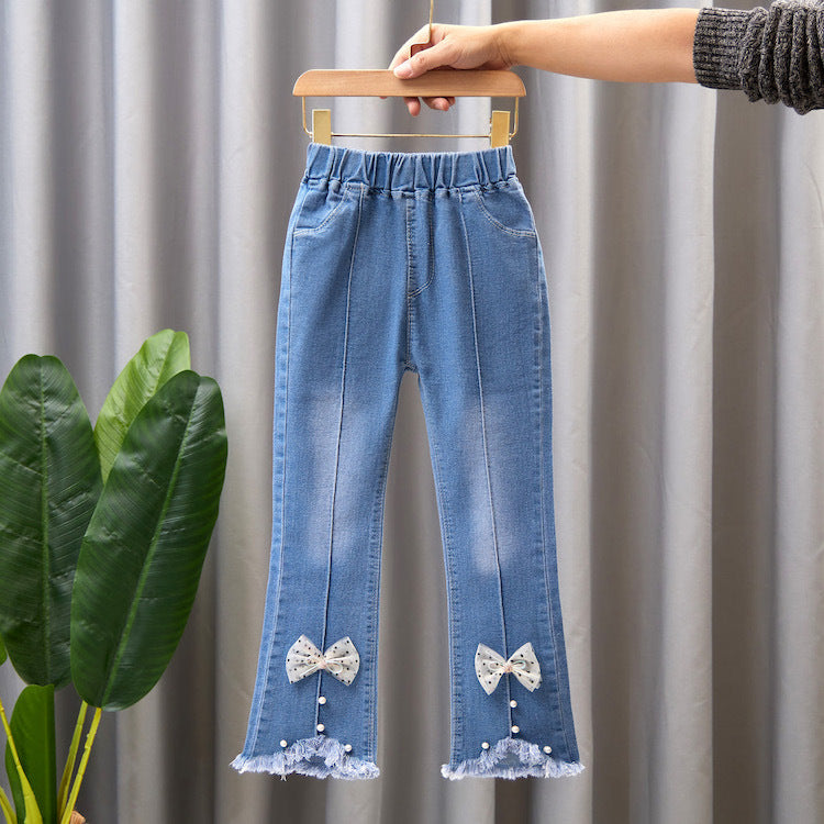 Pantalons à jambes larges pour enfants Conférencier occasionnel