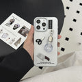 Trendy Cool et Cas de téléphone en argent créatif avec un style unique