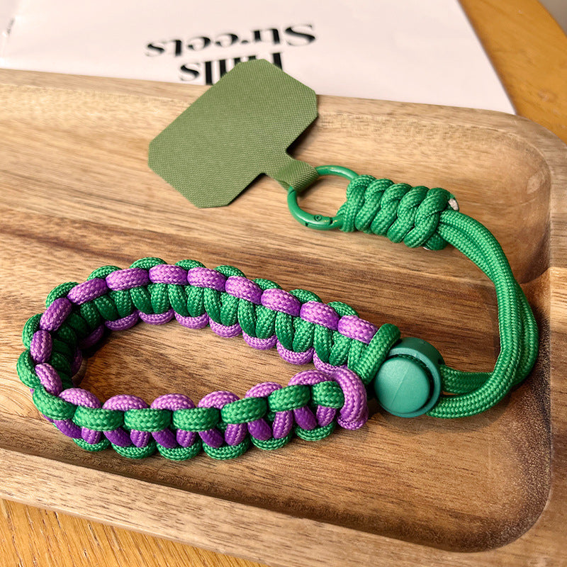 Téléphone portable Lanyard Short Wrist réglable