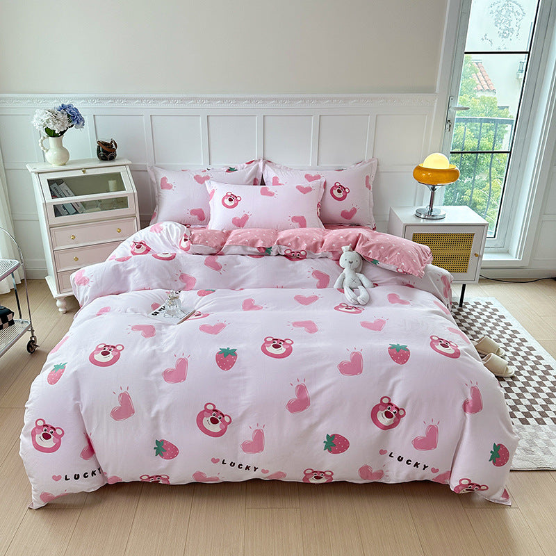 Drap de lit et couvre-culotte de 2 mètres double-coton