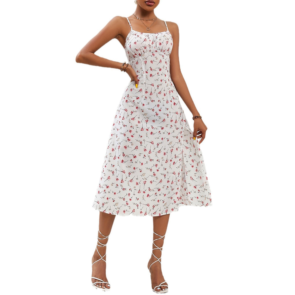Robe tendance pour femmes Style d'été Commerce extérieur Européen et américain Amazon Sexy Spaghett