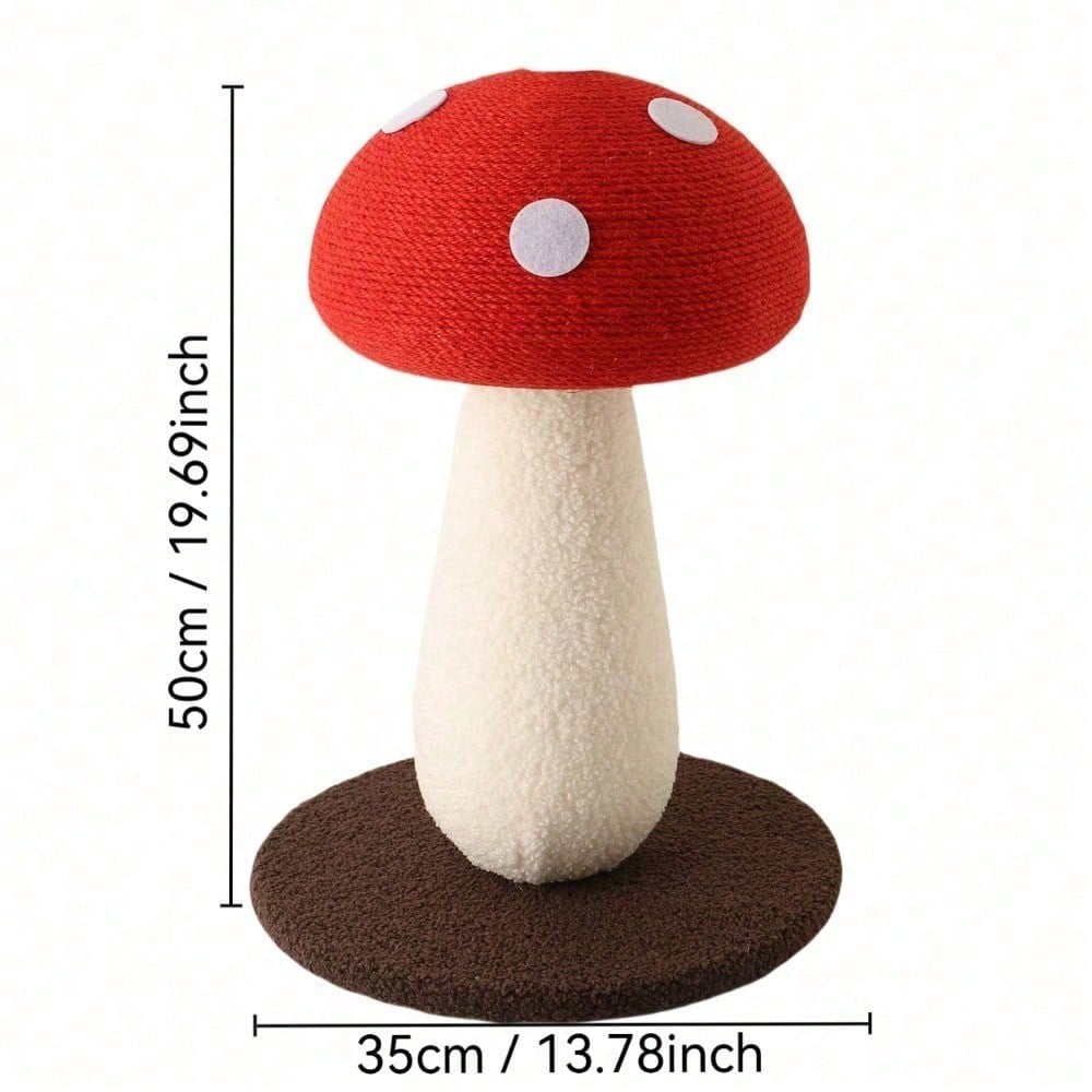 Mushroom Cat Scratching Post Design unique