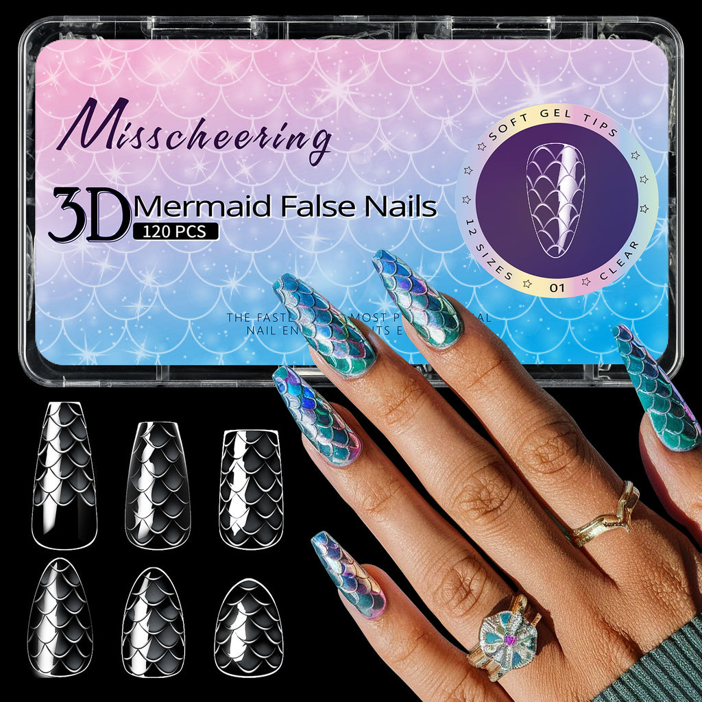 Épaisseur 3D Long Conseil de façonnage des ongles