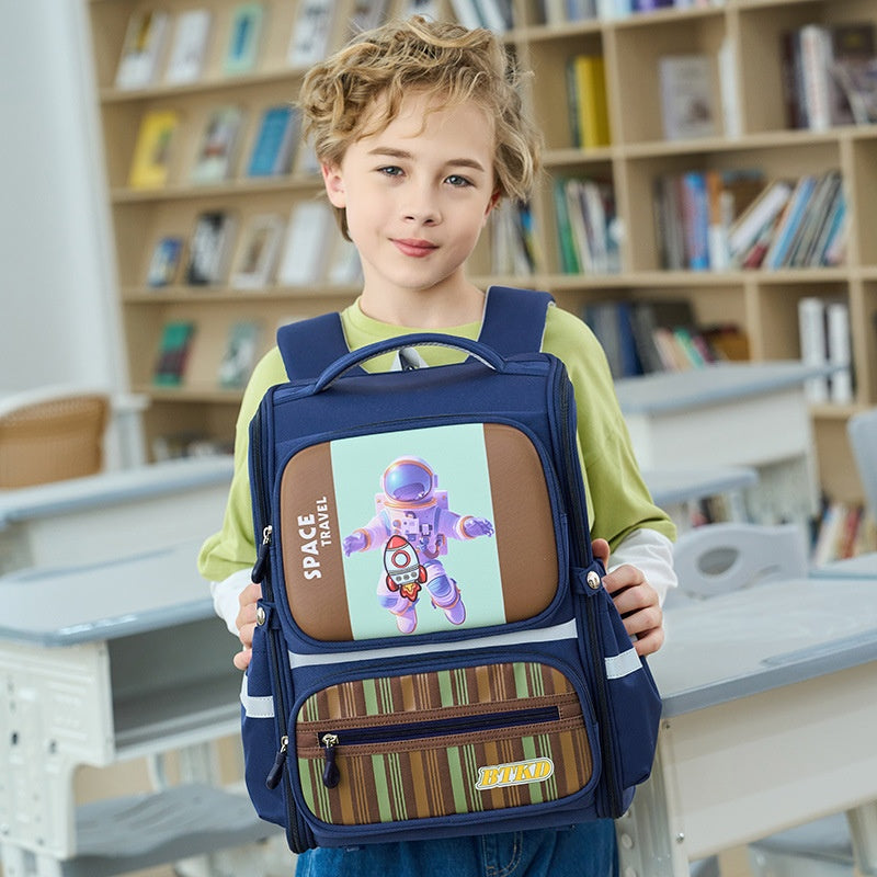 Astronaut sac scolaire réduction du fardeau garçons et filles grande capacité