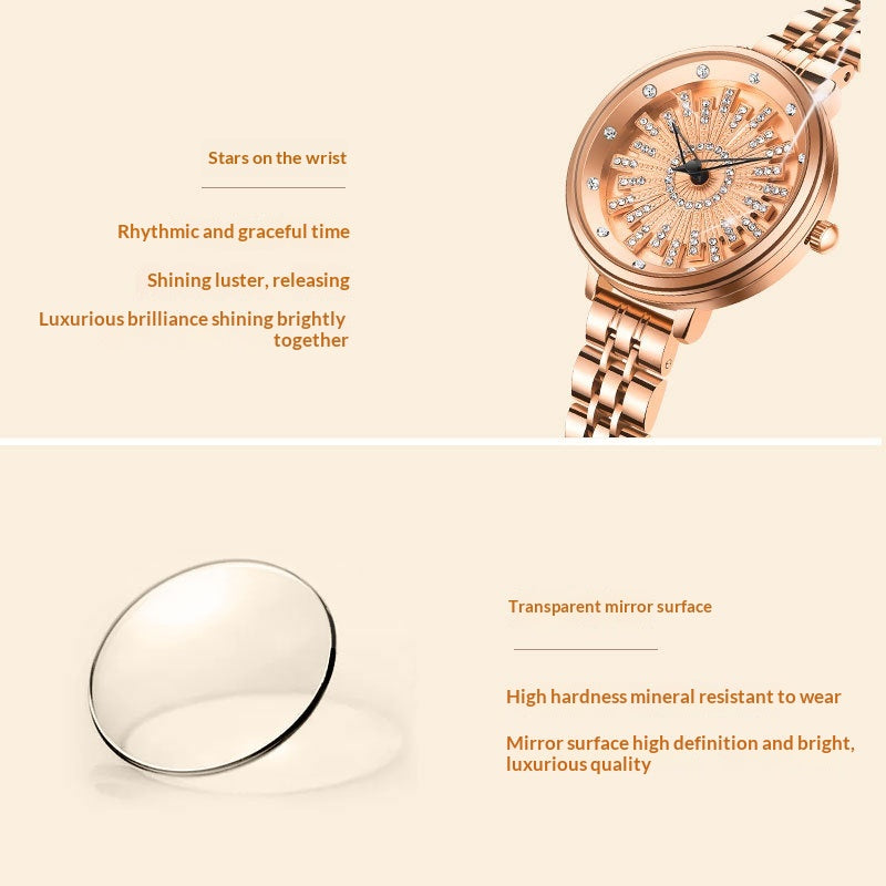 Montre Quartz tendance et élégante pour femmes