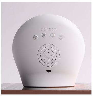 Lampe intelligente de protection des yeux ronds solaires