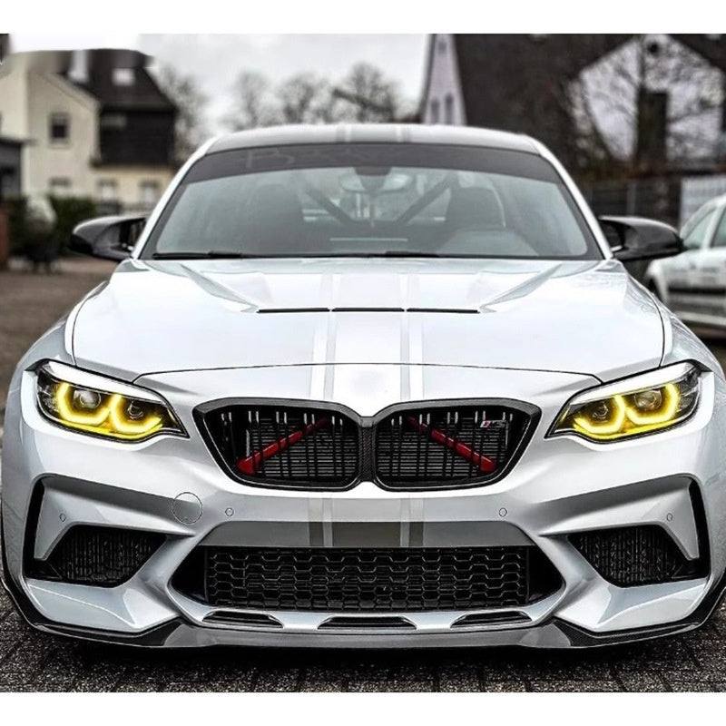 Applicable aux pièces en aluminium de BMW 2 Series M2C Lemon Yellow Golden Eye Belt
