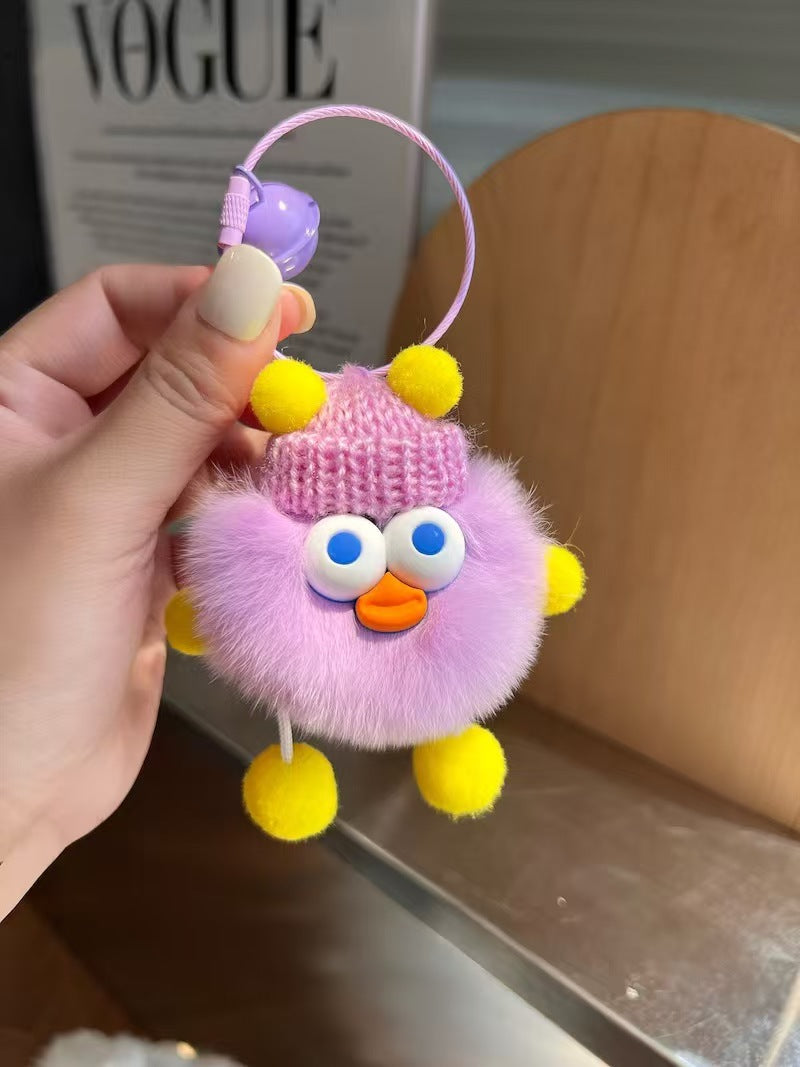 Pendentif porte-clés Duck Car