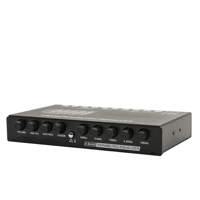 Car audio EQ listening division frequency amplifier