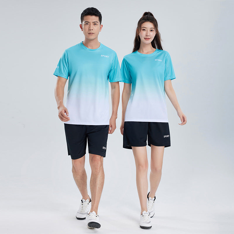 T-shirt short sleeve à manches courtes à séchage rapide