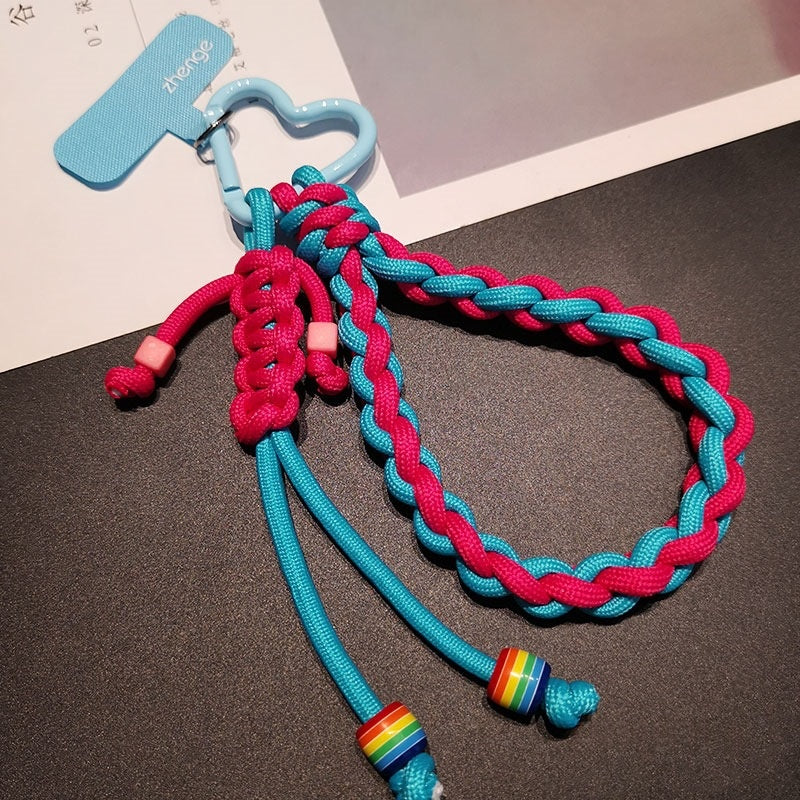 Solidly Woven Friendship Knot Voyage en plein air Téléphone Lanyard