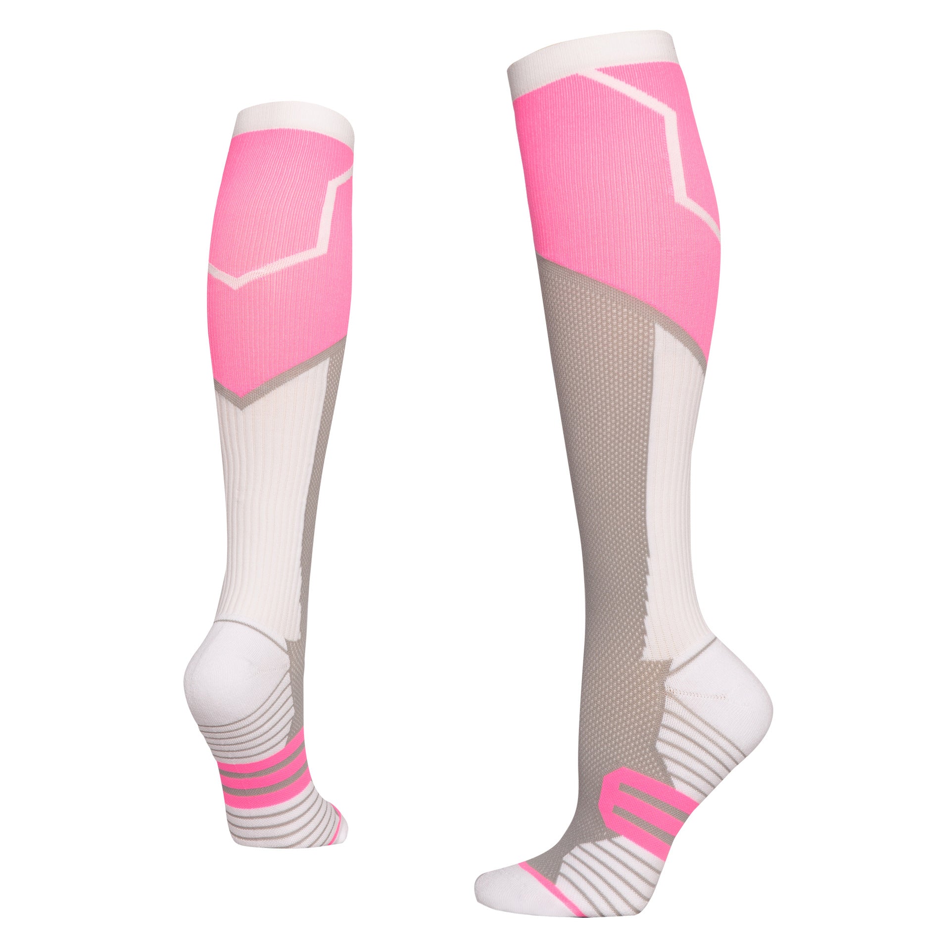 Chaussettes à compression longue pour le cyclisme et le fitness
