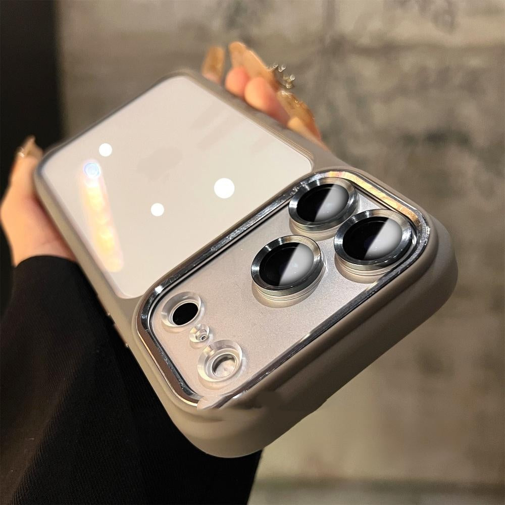 Case téléphonique avec un bouton de caméra AI