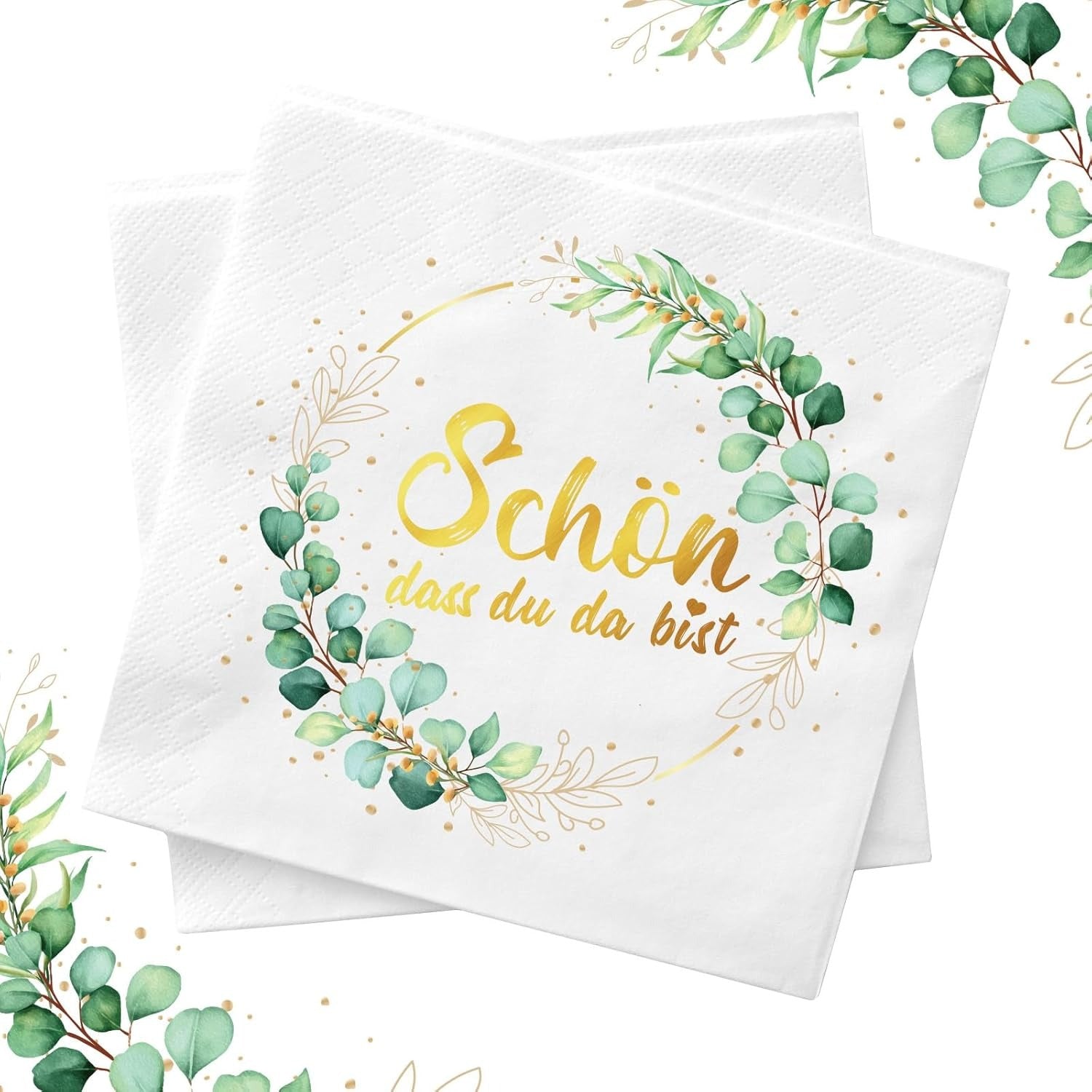 Forfaits de fête - 40 Napkins