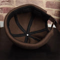 Chapeau de bateau vintage de style japonais en couleur solide