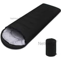 3-4 SEASON SINGLE SLEEPING BAGS CAMPING RECTANGULAR ENVELOPE ZIP UP KIDS