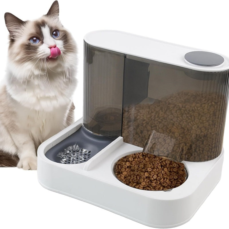 2-in-1 Pet Food and Water Dispenser