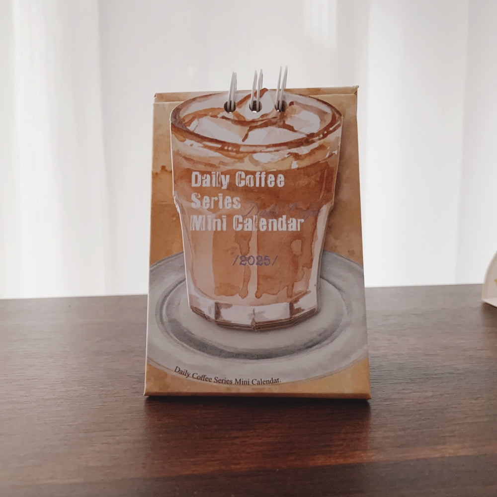 Café Café Mini petit bureau Calendrier par jour