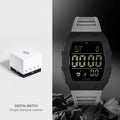 Style étudiant Trendy Montre homme bouton multifonction