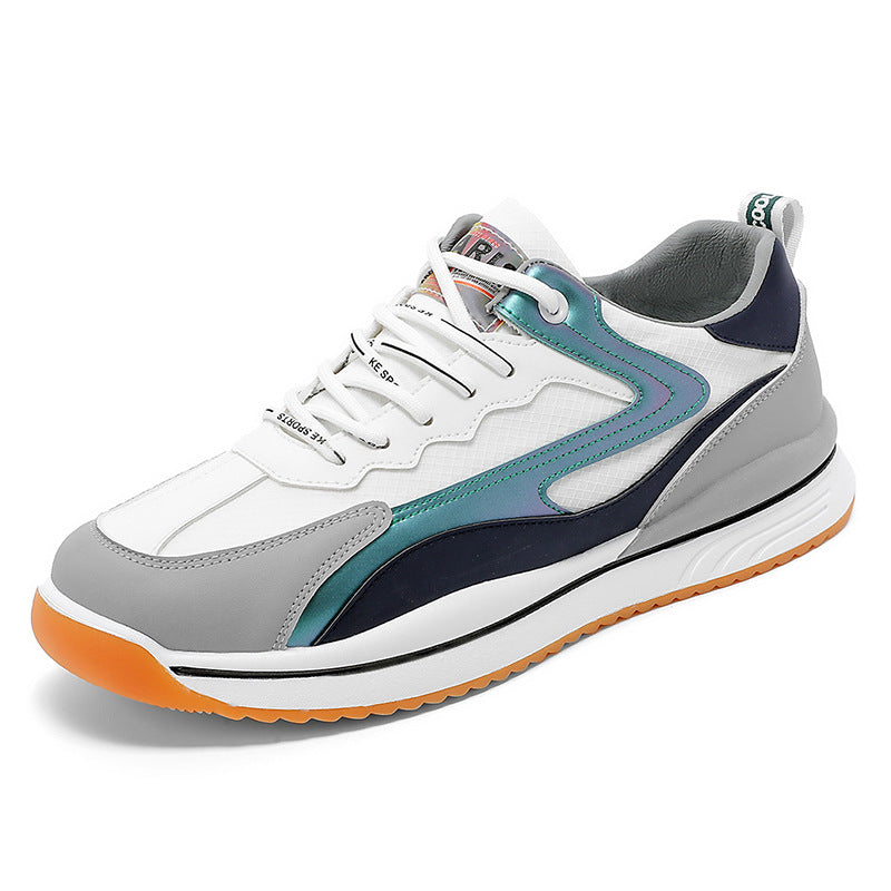 Chaussures décontractées de sport en dentelle respirante confortable pour hommes