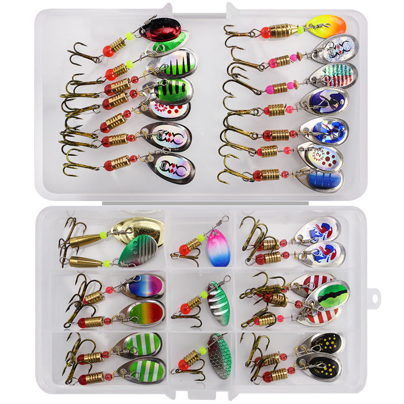 Type de tosting Lure Composite en tôle de fer Accessoires d'équipement de pêche