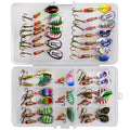 Type de tosting Lure Composite en tôle de fer Accessoires d'équipement de pêche
