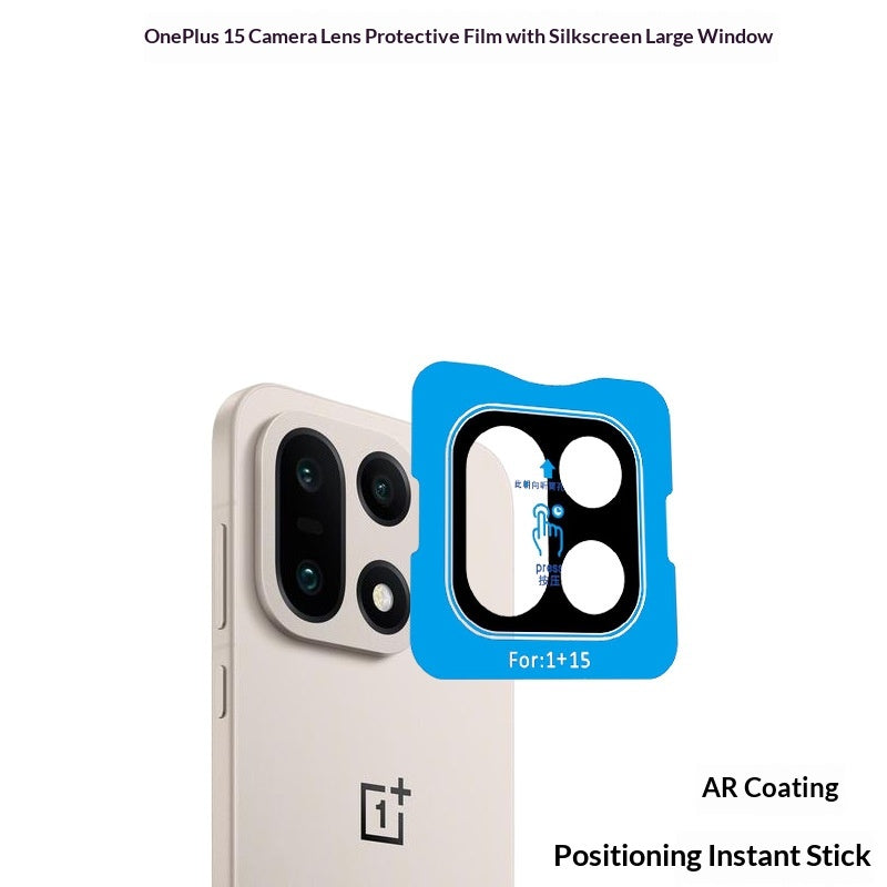 Applicable Lens Transparent silk screen Positioning Glass protective film